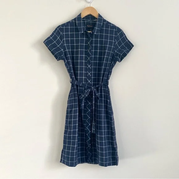 Barbour | Dresses | Barbour Blue Retro Windowpane Linen Button Down Lorne Shirt Dress | Poshmark Barbour | Dresses | Barbour Blue Retro Windowpane Linen Button Down Lorne Shirt Dress | Poshmark